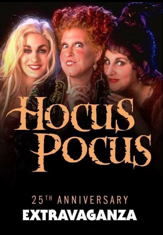 《Hocus Pocus》25周年万圣节狂欢